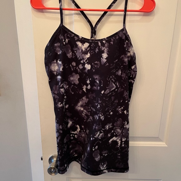Lululemon black/grey/white racerback tank 8 - Picture 1 of 3